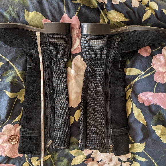 Aquatalia Black Suede Boots - Picture 3 of 7